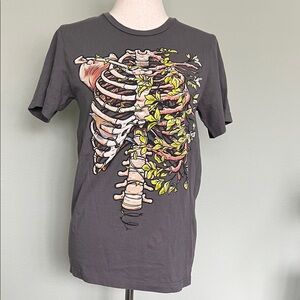 Curbside Gray Crewneck Graphic Tee